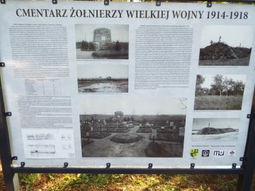 Jesienne prace na cmentarzach Wielkiej Wojny, Fot.J.Sadzewicz
